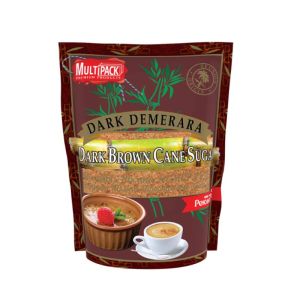 Кафява тръстикова захар Дарк Демерара | Dark Brown Cane Sugar Dark Demerara | Multipack, 500 гр