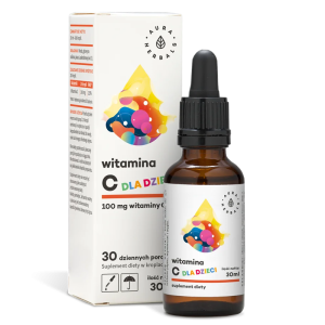 Витамин С за деца 100 mg | Witamina C | Aura Herbals, 30 ml капки