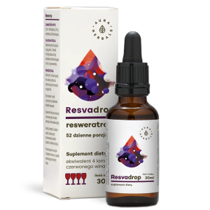 Ресвератрол | Resvadrop - Resweratrol | Aura Herbals, 30 ml капки