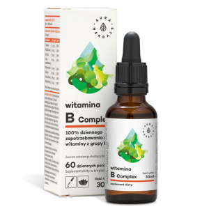 Витамин В комплекс | Witamina B Complex | Aura Herbals, 30 ml капки