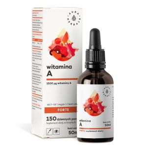 Витамин А Форте | Witamina A Forte | Aura Herbals, 50 ml капки