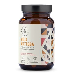Черен дроб  (формула с артишок, куркума и бял трън) | Moja Watroba | Aura Herbals, 60 капсули
