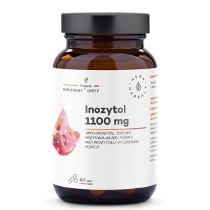 Инозитол  (мио-инозитол) 550 mg | Inozytol, Aura Herbals, 60 капсули