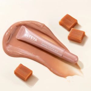 Био гланц за устни със серамид 10 мл | Ceramide Lip Butter Balm | Alteya, NUDE TOFFEE BROWN 
