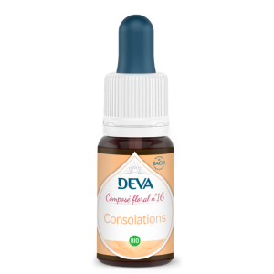 Утеха, флорални есенции, капки по метода на Бах №16 | Deva, 15 мл