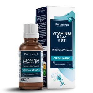 Витамин D3+ K2 | Dietaroma, 20 мл капки