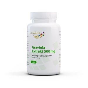 Гравиола (екстракт от плод) | Graviola Extrakt | Vita World, 120 капсули