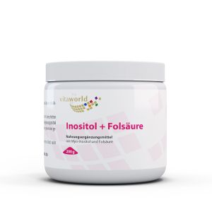 Mио-инозитол + фолиева киселина | Inositol+Folsaure | Vita World, 200 г прах