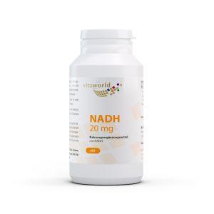 Никотинамид аденин динуклеотид 20 mg | NADH | Vita World, 60 V капсули