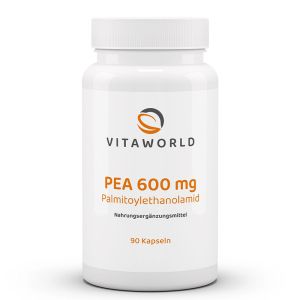 PEA (палмитоилетаноламид) 600 mg | Vita World, 90 капсули
