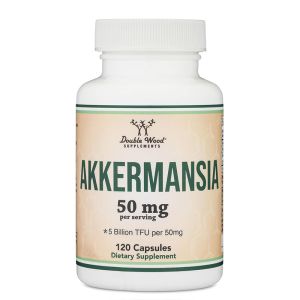Пробиотик Акермансия | Akkermansia | Double Wood, 120 капсули