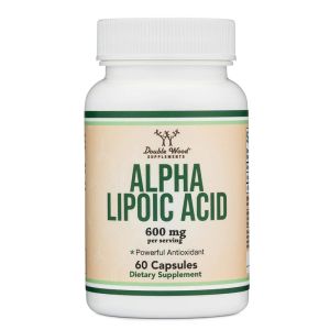 Алфа- липоева киселина 300 mg | Alpha Lipoic Acid | Double Wood, 60 капсули