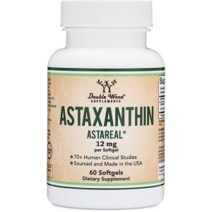 Астаксантин 12 mg | Astaxanthin Astareal® | Double Wood, 60 софтгел капсули