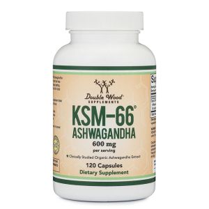 Ашваганда 300 mg | KSM-66® Ashwagandha | Double Wood, 120 капсули