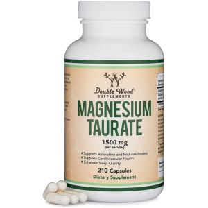 Магнезий (таурат) | Magnesium Taurate | Double Wood, 210 капсули