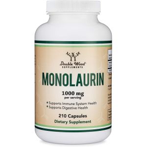 Монолаурин 500 mg | Monolaurin | Double Wood, 210 капсули