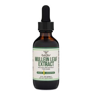 Лопен (екстракт от лист) 1160 mg | Mullein Leaf Extract | Double Wood, 60 мл