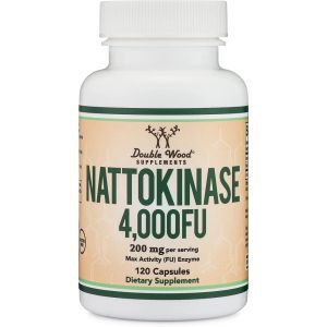 Натокиназа | Nattokinase | Double Wood, 120 капсули