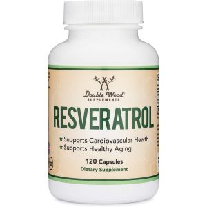 Ресвератрол 250 mg | Resveratrol | Double Wood, 120 капсули